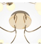 Maytoni Tessara Lampa Sufitowa LED 55W 4100lm 3000K Złoty MOD081CL-L36G3K