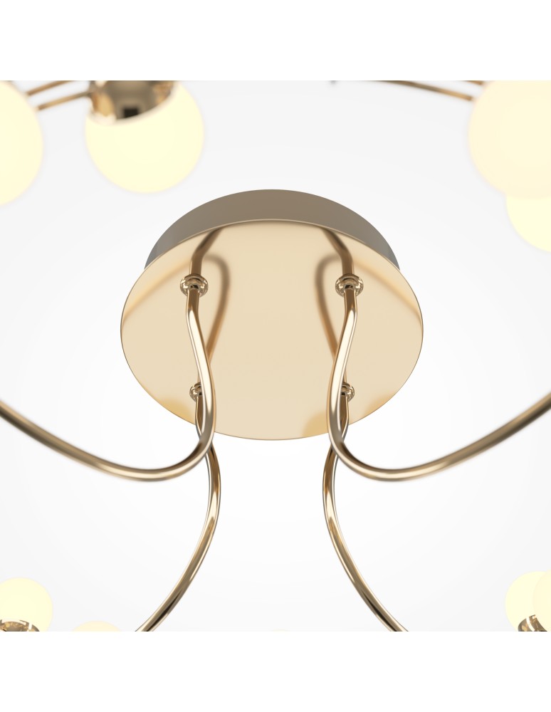 LED ceiling lamps - Maytoni Tessara LED Ceiling Lamp 55W 4100lm 3000K Gold MOD081CL-L36G3K. - product kolory-swiatla.pl 4