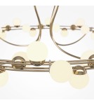 LED ceiling lamps - Maytoni Tessara LED Ceiling Lamp 72W 5600lm 3000K Gold MOD081CL-L48G3K. - product 2