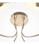 LED ceiling lamps - Maytoni Tessara LED Ceiling Lamp 72W 5600lm 3000K Gold MOD081CL-L48G3K. - product 4