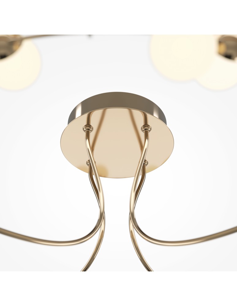 LED ceiling lamps - Maytoni Tessara LED Ceiling Lamp 72W 5600lm 3000K Gold MOD081CL-L48G3K. - product kolory-swiatla.pl 4