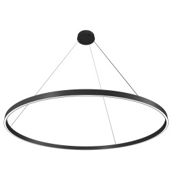 Maytoni Rim Lampa Wisząca Ring LED 81W 2800lm 3000K Czarny MOD058PL-L65B3K