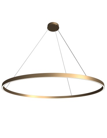 Maytoni Rim Lampa Wisząca Ring LED 81W 4800lm 3000K Mosiądz MOD058PL-L65BS3K - produkt 2