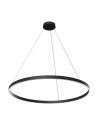 Maytoni Rim Lampa Wisząca Ring LED 61W 3500lm 3000K Czarny MOD058PL-L54B3K