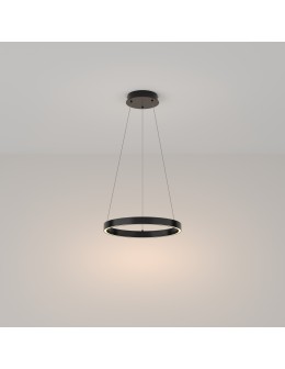 Maytoni Rim Lampa Wisząca Ring LED 25W 1200lm 3000K Czarny MOD058PL-L22B3K