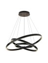 View Maytoni Rim LED Pendant Lamp 115W 6100lm 3000K Black MOD058PL-L100B3K.
