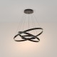 Maytoni Rim Lampa Wisząca Ringi LED 115W 6100lm 3000K Czarny MOD058PL-L100B3K