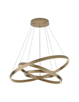 Maytoni Rim Lampa Wisząca Ringi LED 115W 6100lm 3000K Mosiądz MOD058PL-L100BS3K - produkt 2