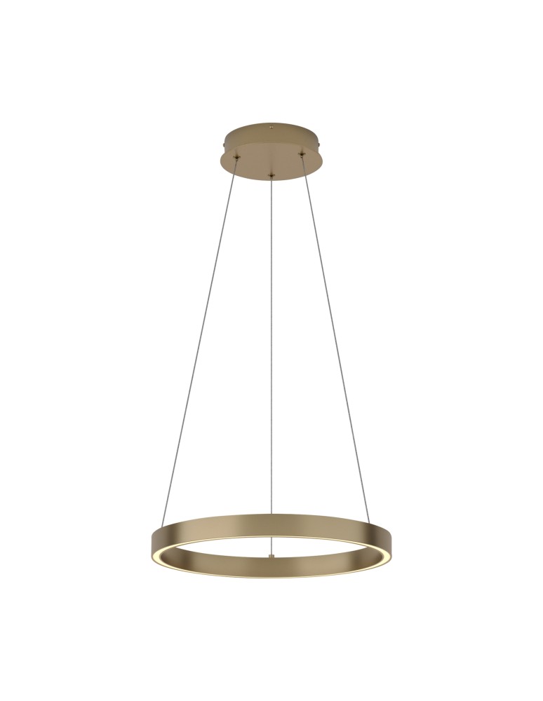 Pendant lamps - Maytoni Rim LED Pendant Lamp Ring 25W 1200lm 3000K Brass MOD058PL-L22BS3K. - product kolory-swiatla.pl 1