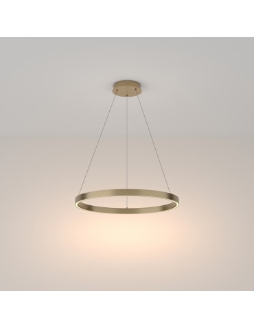 Maytoni Rim Lampa Wisząca Ring LED 37W 2200lm 3000K Mosiądz MOD058PL-L32BS3K