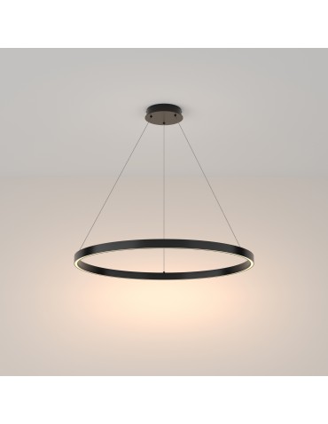 Maytoni Rim Lampa Wisząca Ring LED 51W 3000lm 3000K Czarny MOD058PL-L42B3K