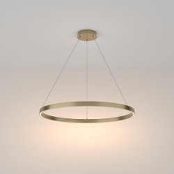 Maytoni Rim Lampa Wisząca Ring LED 51W 3000lm 3000K Mosiądz MOD058PL-L42BS3K