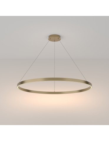 Maytoni Rim Lampa Wisząca Ring LED 61W 3500lm 3000K Mosiądz MOD058PL-L54BS3K - produkt 2