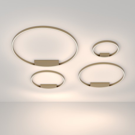 Maytoni Rim Lampa Sufitowa 1xLED 37W 1800lm 4000K Mosiądz MOD058CL-L35BS4K
