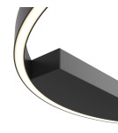 Ring ceiling lamps - Maytoni Rim Ceiling Lamp 1xLED 37W 1800lm 4000K Black MOD058CL-L35B4K. - product 2