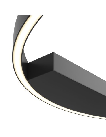 Maytoni Rim Lampa Sufitowa 1xLED 37W 1800lm 4000K Czarny MOD058CL-L35B4K - produkt 2