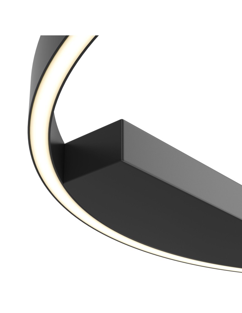 Ring ceiling lamps - Maytoni Rim Ceiling Lamp 1xLED 37W 1800lm 4000K Black MOD058CL-L35B4K. - product kolory-swiatla.pl 2