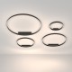 Maytoni Rim Lampa Sufitowa 1xLED 37W 1800lm 4000K Czarny MOD058CL-L35B4K