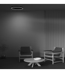 Ring ceiling lamps - Maytoni Rim Ceiling Lamp 1xLED 37W 1800lm 4000K Black MOD058CL-L35B4K. - product 5