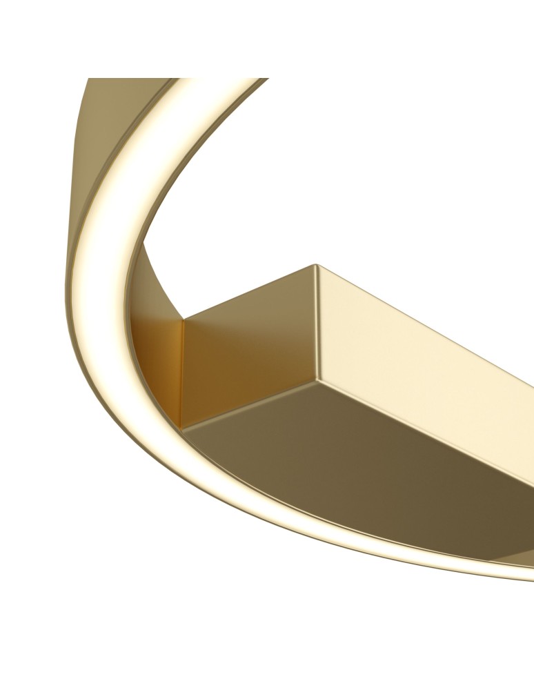 Ring ceiling lamps - Maytoni Rim Ceiling Lamp 1xLED 25W 1200lm 4000K Brass MOD058CL-L25BS4K - product kolory-swiatla.pl 2