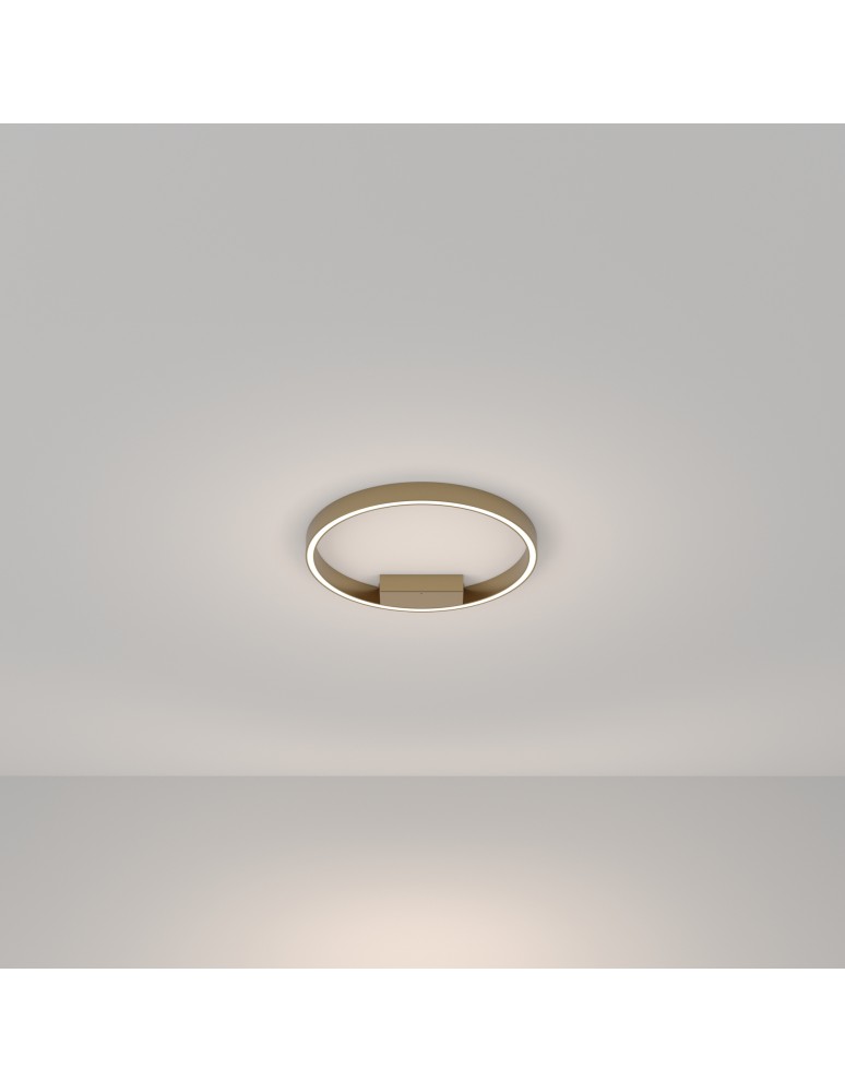 Ring ceiling lamps - Maytoni Rim Ceiling Lamp 1xLED 25W 1200lm 4000K Brass MOD058CL-L25BS4K - product kolory-swiatla.pl 4