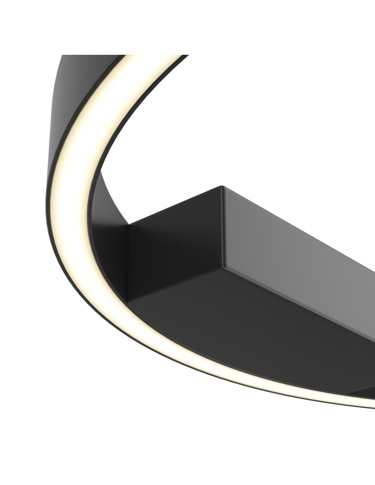 Ring ceiling lamps - Maytoni Rim Ceiling Lamp 1xLED 25W 1200lm 4000K Black MOD058CL-L25B4K. - product kolory-swiatla.pl 2