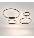 Ring ceiling lamps - Maytoni Rim Ceiling Lamp 1xLED 25W 1200lm 4000K Black MOD058CL-L25B4K. - product 3