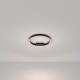 Maytoni Rim Lampa Sufitowa 1xLED 25W 1200lm 4000K Czarny MOD058CL-L25B4K