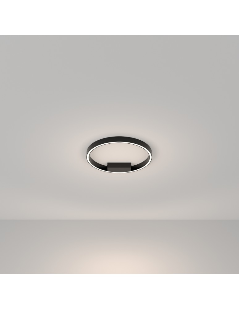 Ring ceiling lamps - Maytoni Rim Ceiling Lamp 1xLED 25W 1200lm 4000K Black MOD058CL-L25B4K. - product kolory-swiatla.pl 4