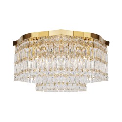 Maytoni Dune Lampa Sufitowa 6xE14 60W Złoty DIA005CL-06G