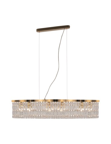 Maytoni Dune Lampa Wisząca 6xE14 60W Złoty DIA005PL-06G