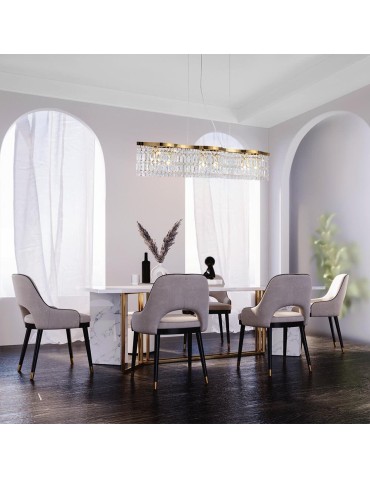 Maytoni Dune Pendant Lamp 6xE14 60W Gold DIA005PL-06G. - product 2