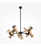 Industrial pendant lamps - Maytoni Giro Pendant Lamp 10xGU10 50W Brass MOD095PL-10BS - product 4