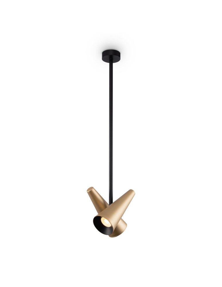 Pendant lamps - Maytoni Giro Pendant Lamp 2xGU10 50W Brass MOD095PL-02BS - product kolory-swiatla.pl 1
