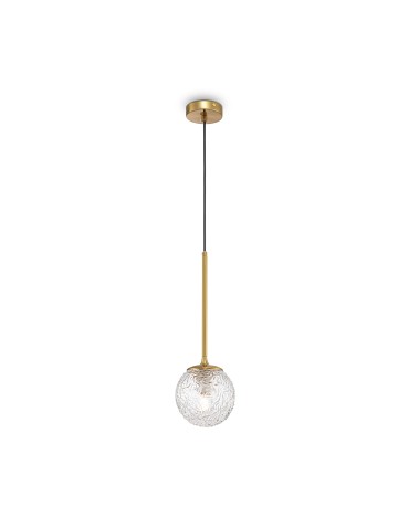 Maytoni Ligero Pendant Lamp 1xE27 40W Brass MOD061PL-01BS1