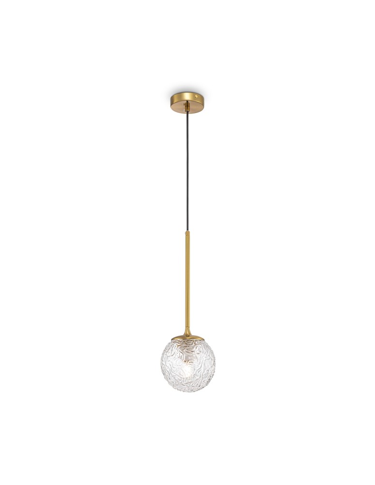 Pendant lamps - Maytoni Ligero Pendant Lamp 1xE27 40W Brass MOD061PL-01BS1 - product kolory-swiatla.pl 1