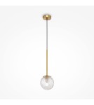 Pendant lamps - Maytoni Ligero Pendant Lamp 1xE27 40W Brass MOD061PL-01BS1 - product 4