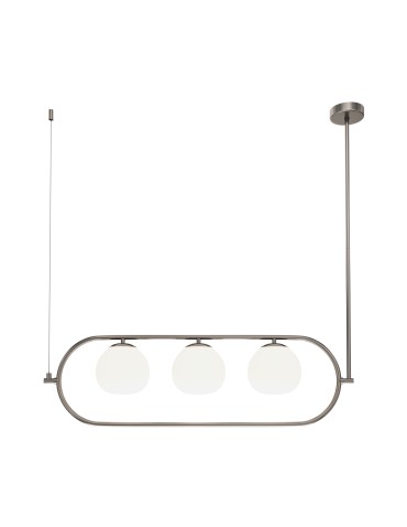 Maytoni Erich Lampa Wisząca 3xE14 40W Nikiel MOD221PL-03N