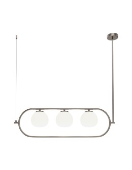 Maytoni Erich Lampa Wisząca 3xE14 40W Nikiel MOD221PL-03N