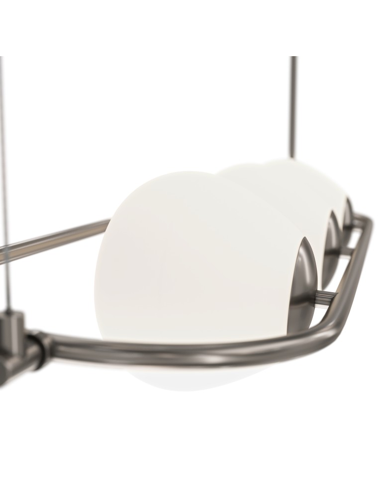 Pendant lamps - Maytoni Erich Pendant Lamp 3xE14 40W Nickel MOD221PL-03N - product kolory-swiatla.pl 2