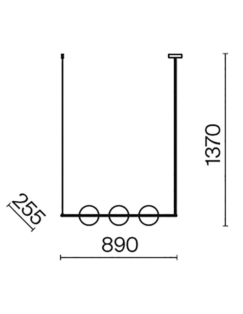 Pendant lamps - Maytoni Erich Pendant Lamp 3xE14 40W Nickel MOD221PL-03N - product kolory-swiatla.pl 4