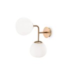 Wall lamps spheres - Maytoni Erich Wall lamp/wall lamp 2xE14 40W Gold MOD221WL-02G - product 1
