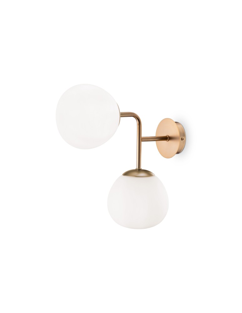 Wall lamps spheres - Maytoni Erich Wall lamp/wall lamp 2xE14 40W Gold MOD221WL-02G - product kolory-swiatla.pl 1