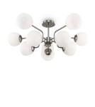 Ceiling lamps - Maytoni Erich Ceiling Lamp 10xE14 40W Nickel MOD221PL-10N. - product 1