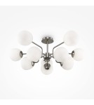Ceiling lamps - Maytoni Erich Ceiling Lamp 10xE14 40W Nickel MOD221PL-10N. - product 3