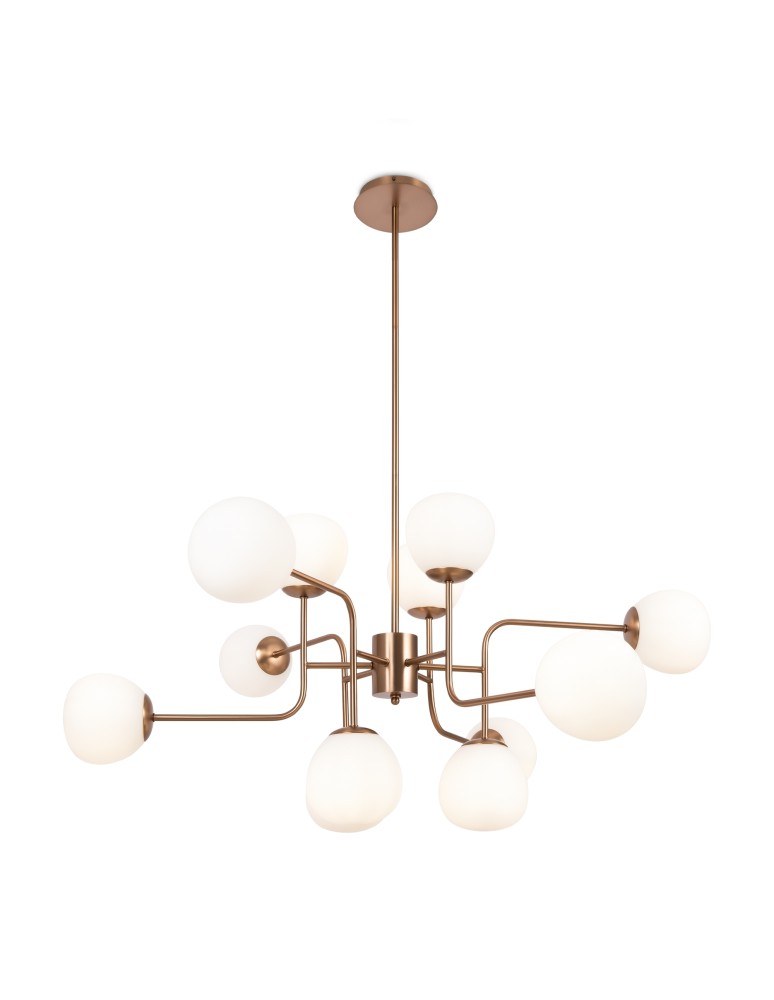 Modern chandeliers - Maytoni Erich Modern Chandelier 12xE14 40W Gold MOD221PL-12G. - product kolory-swiatla.pl 1