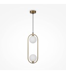 Pendant lamps - Maytoni Ring Pendant Lamp 2xG9 25W Brass MOD013PL-02BS1 - product 6