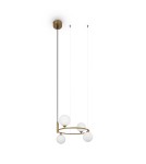 Pendant lamps - Maytoni Ring Pendant Lamp 4xG9 25W Brass MOD013PL-04BS1 - product 1
