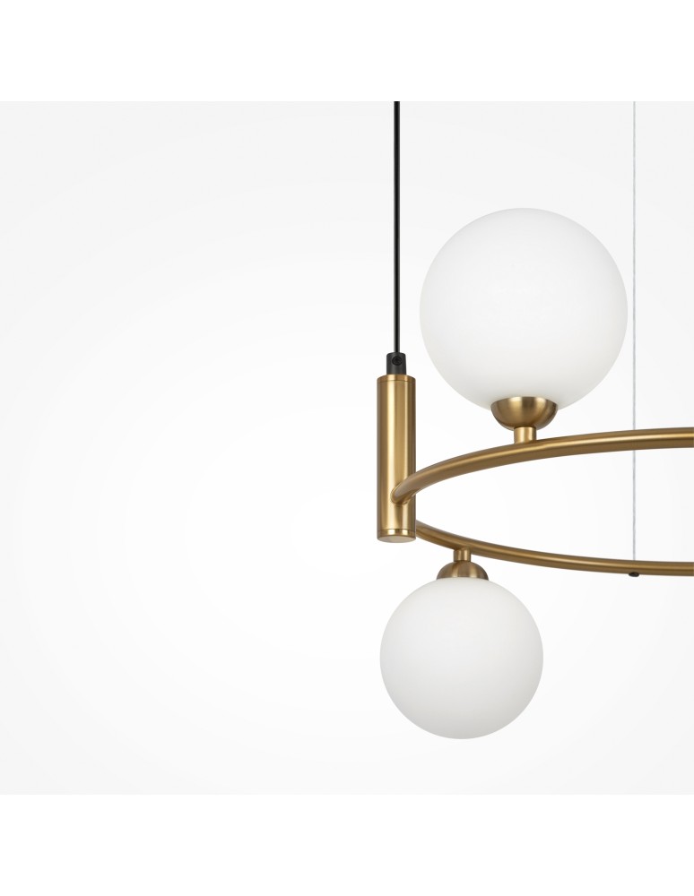 Pendant lamps - Maytoni Ring Pendant Lamp 4xG9 25W Brass MOD013PL-04BS1 - product kolory-swiatla.pl 3