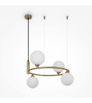 Pendant lamps - Maytoni Ring Pendant Lamp 4xG9 25W Brass MOD013PL-04BS1 - product 6